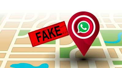 Ubicación falsa WhatsApp