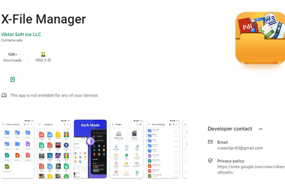 X-File Manager Android