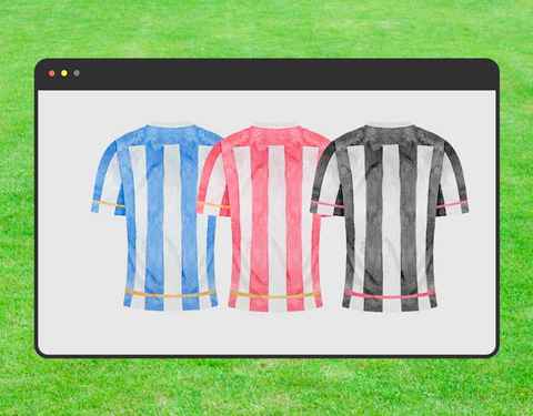 Compra las camisetas de fútbol originales en 5 webs