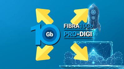 Fibra PRO Digi 10 Gbps
