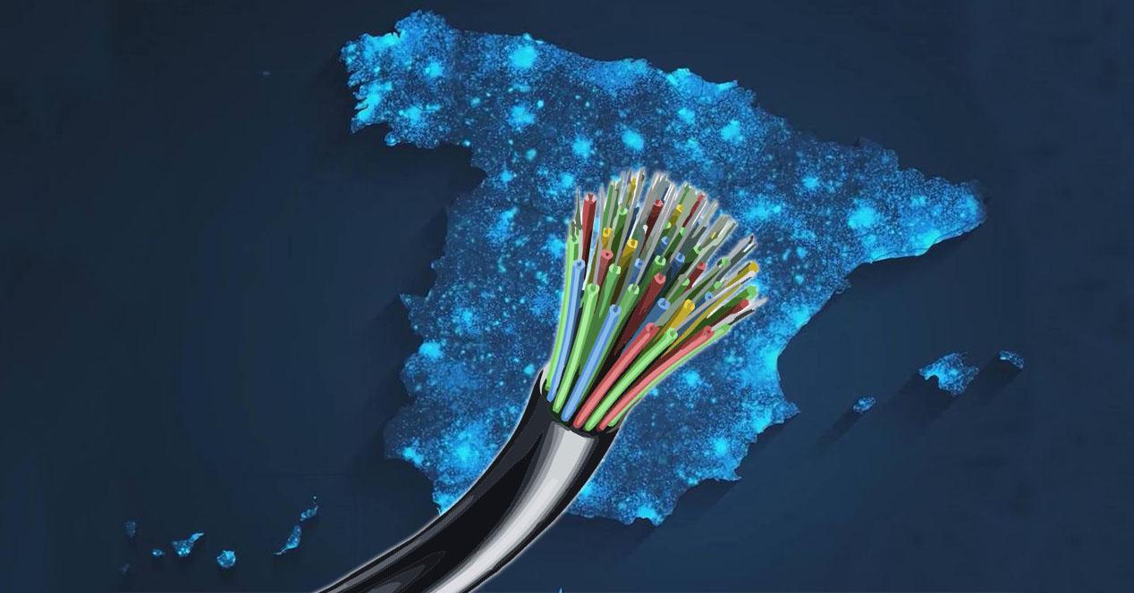 fiber optic Spain