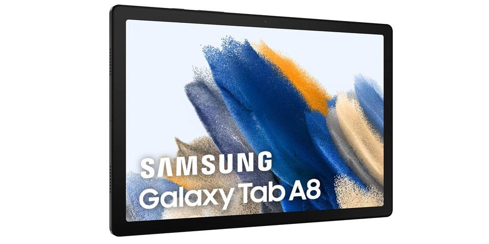 Frontal del tablet Samsung Galaxy Tab A8