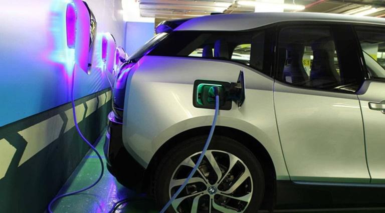 Recharge electric car for free points