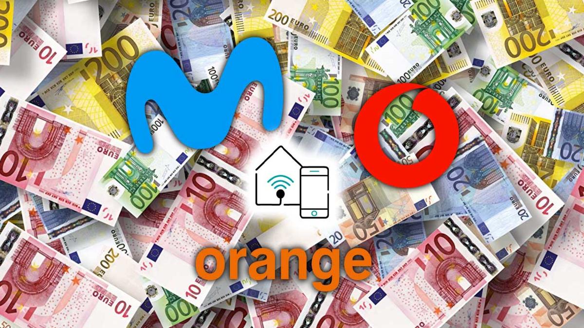 El mundo al revés: las tarifas prepago de Movistar, Orange y Vodafone, las  más baratas 