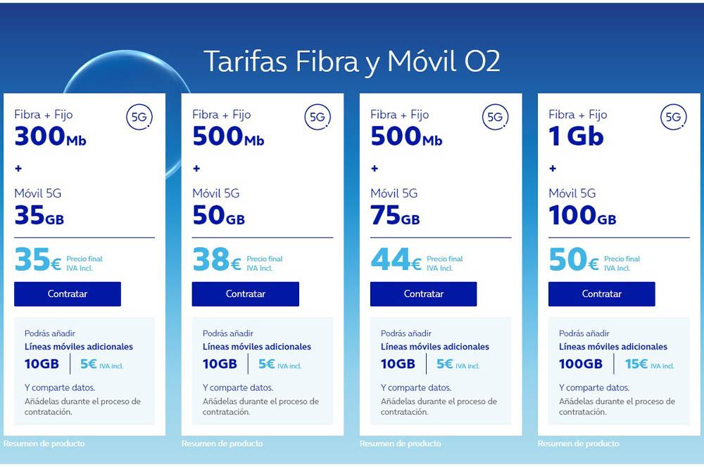 O2 fiber and mobile rates