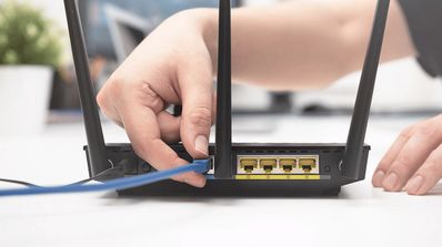 forma conectar router