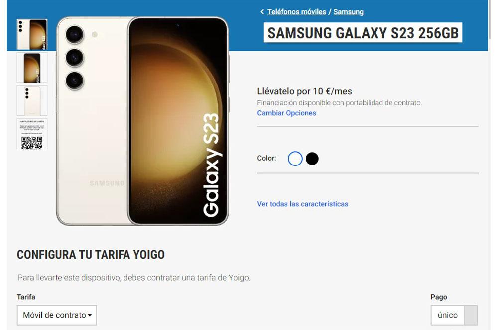 Samsung Galaxy s23 Yoigo