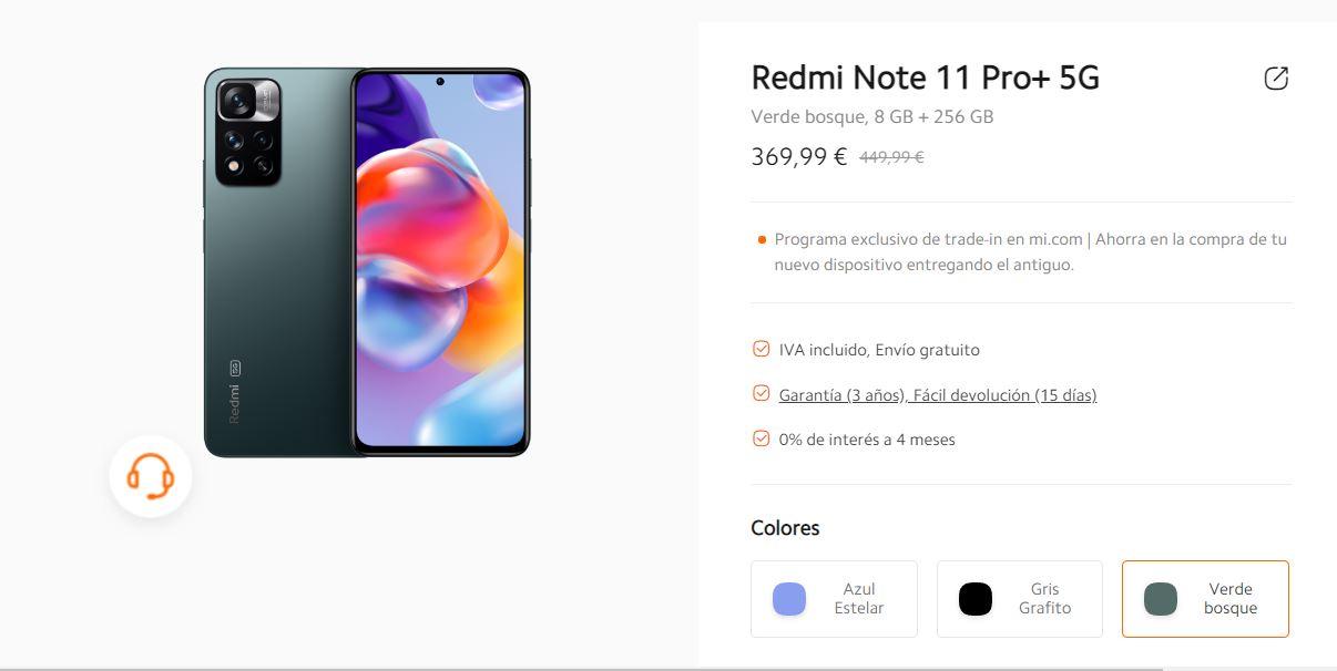 Redmi Note 11 Pro+