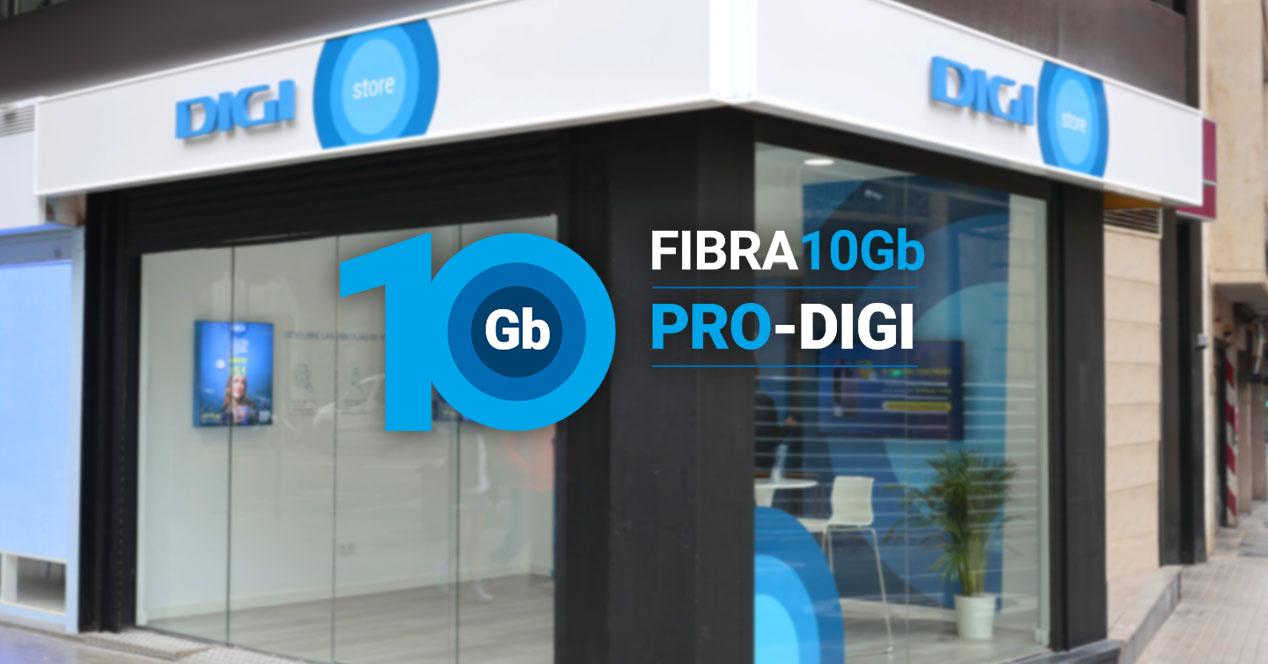fibra 10 gbps Digi