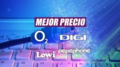 fibra móvil barata lowi, o2, digi y pepephone