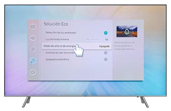 Smart TV eco mode