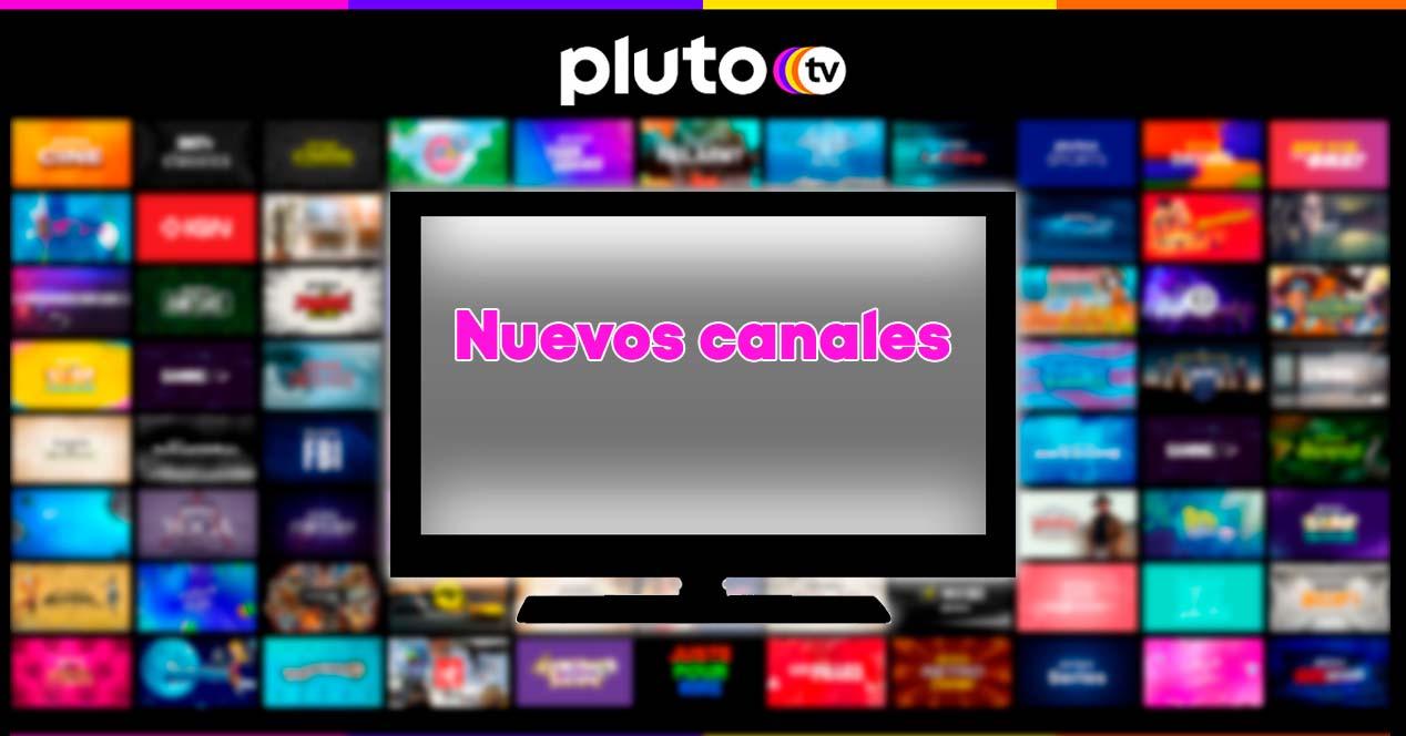 Nuevos canales Pluto TV