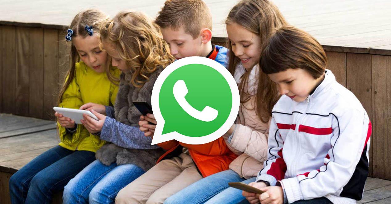 WhatsApp niños