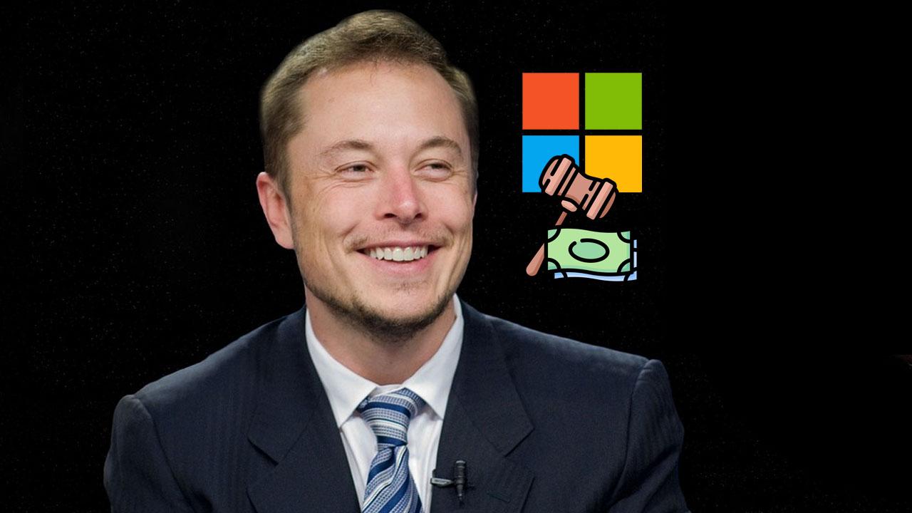 Elon Musk denuncia Microsoft