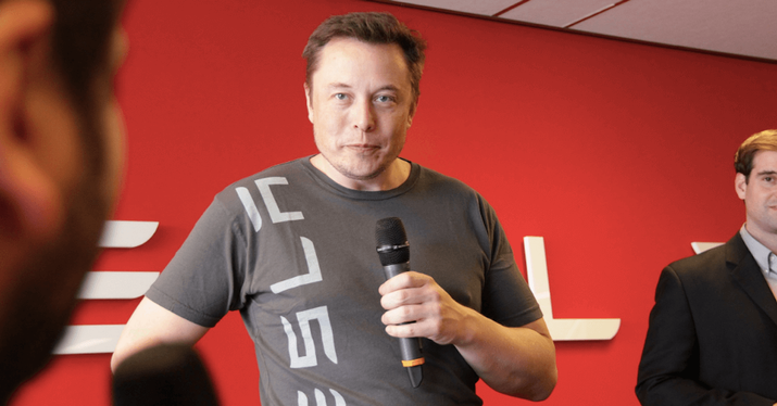 Elon Musk, CEO de la compañía de automóviles Tesla