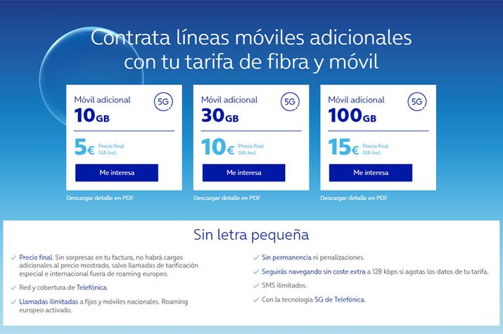 O2 completa su oferta de fibra y móvil con una nueva tarifa