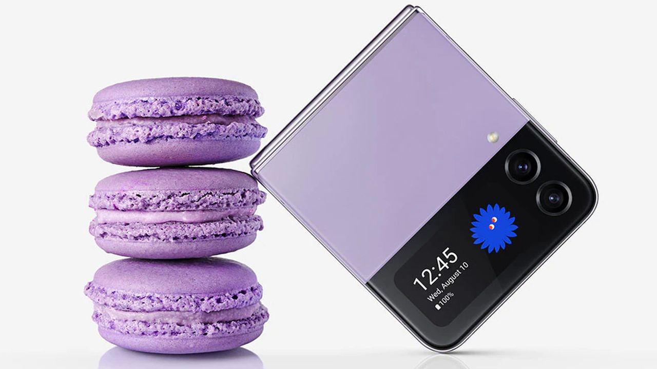 Samsung Galaxy Z Flip4 Violeta