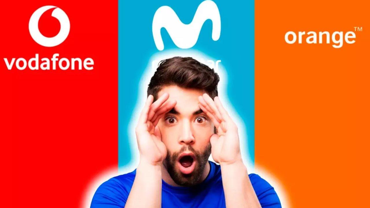 Cuota de mercado de Vodafone Movistar y Orange