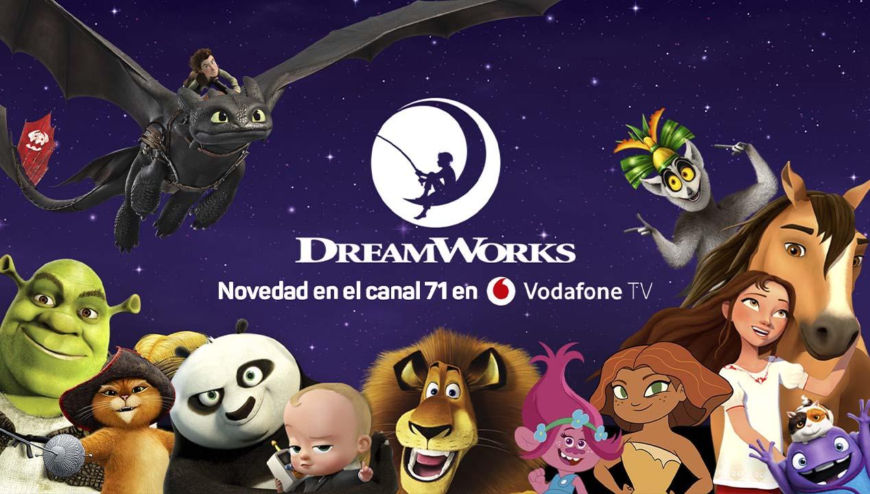 dreamworks Vodafone TV