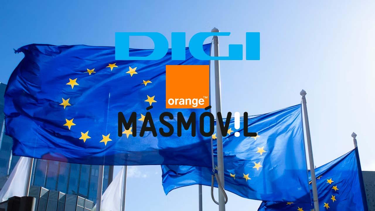 Papel de Digi y la UE en la fusión de Orange y MásMóvil