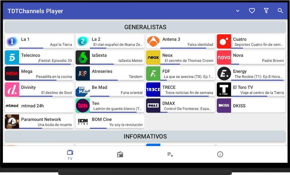 TDT Channels Android TV