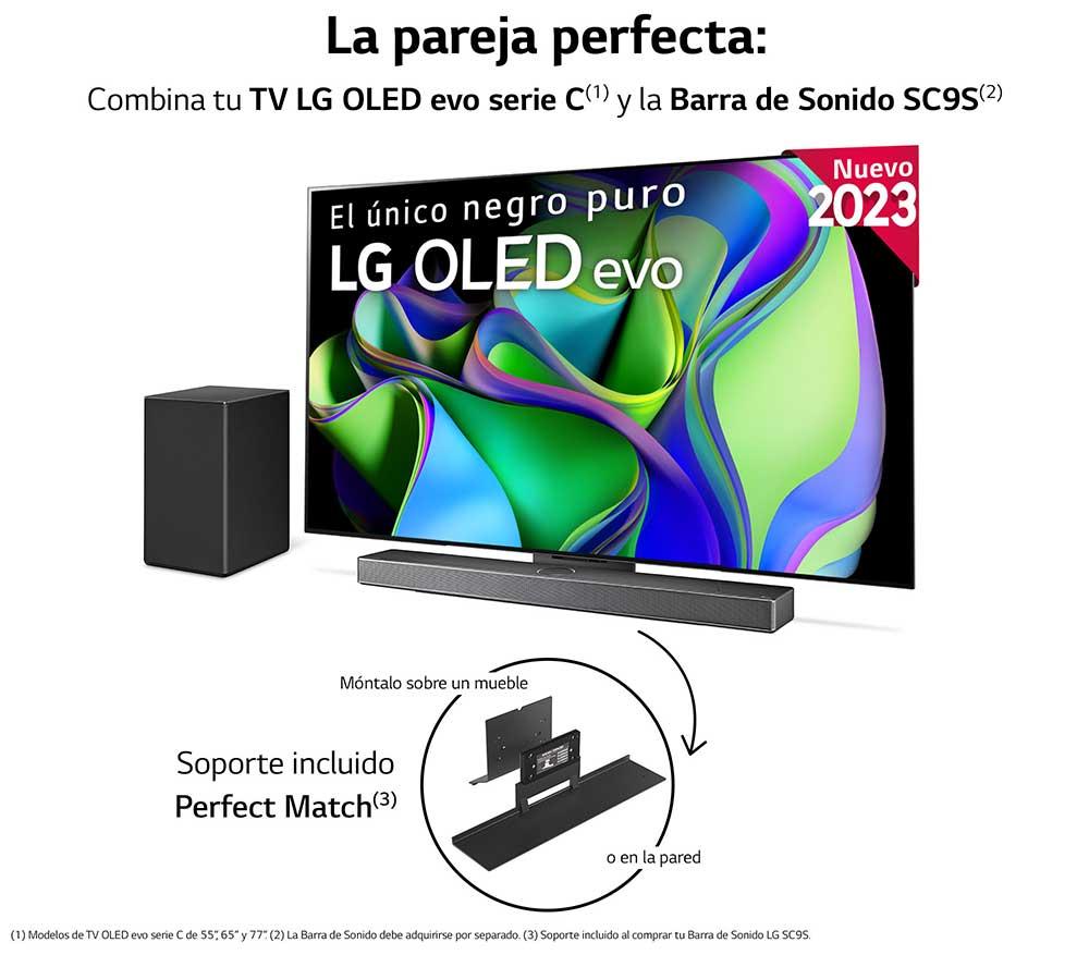 LG barras de sonido y Smart TV