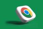 Logo 3D de Chrome