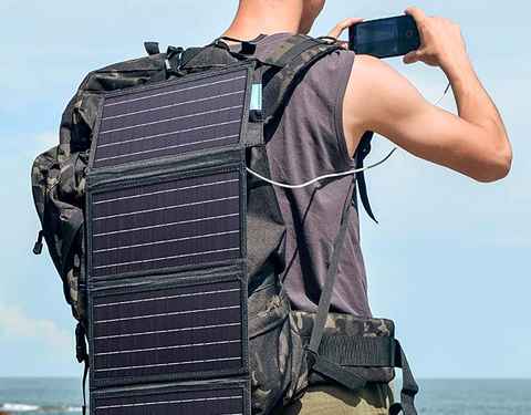 Cargador solar para móvil