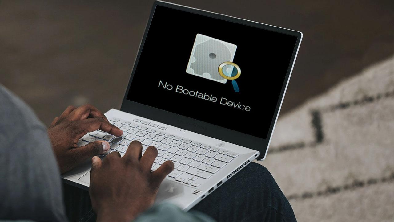 no bootable device