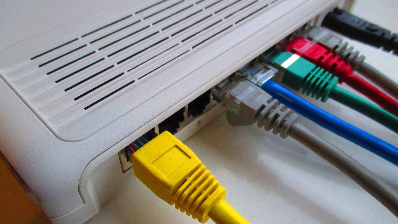 cables de conexión router