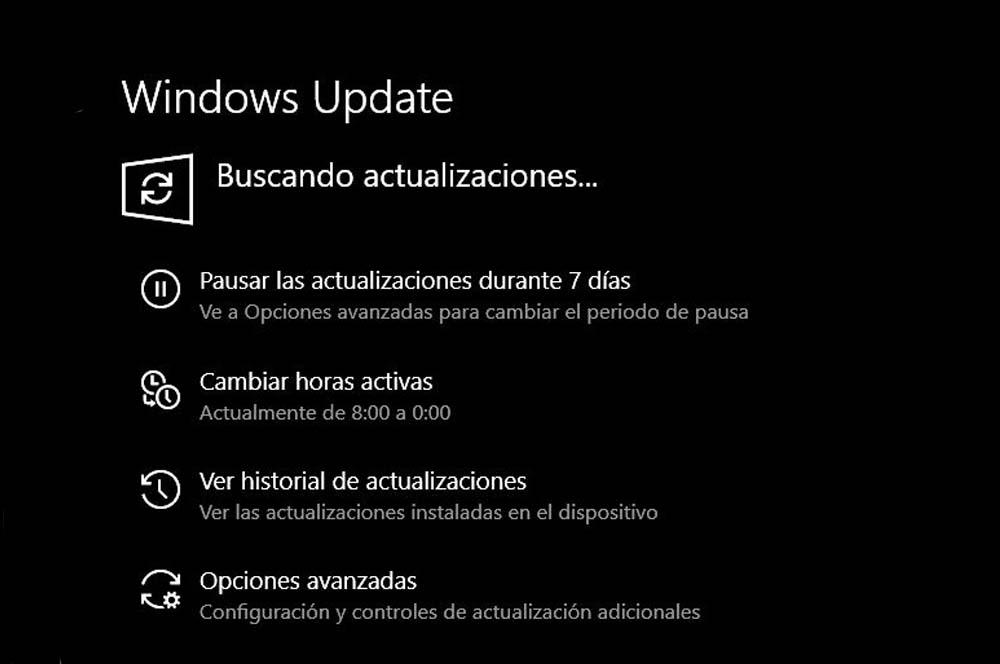actualización windows 10