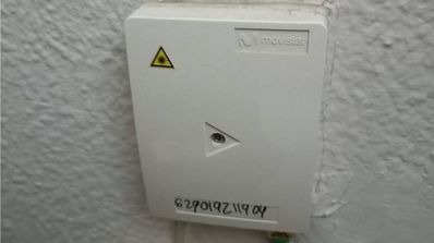 Roseta fibra óptica