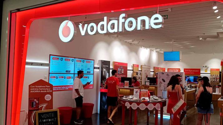 Tienda Vodafone en centro comercial