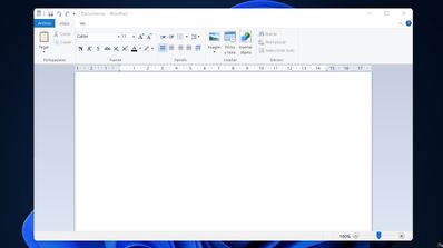 wordpad windows app de texto