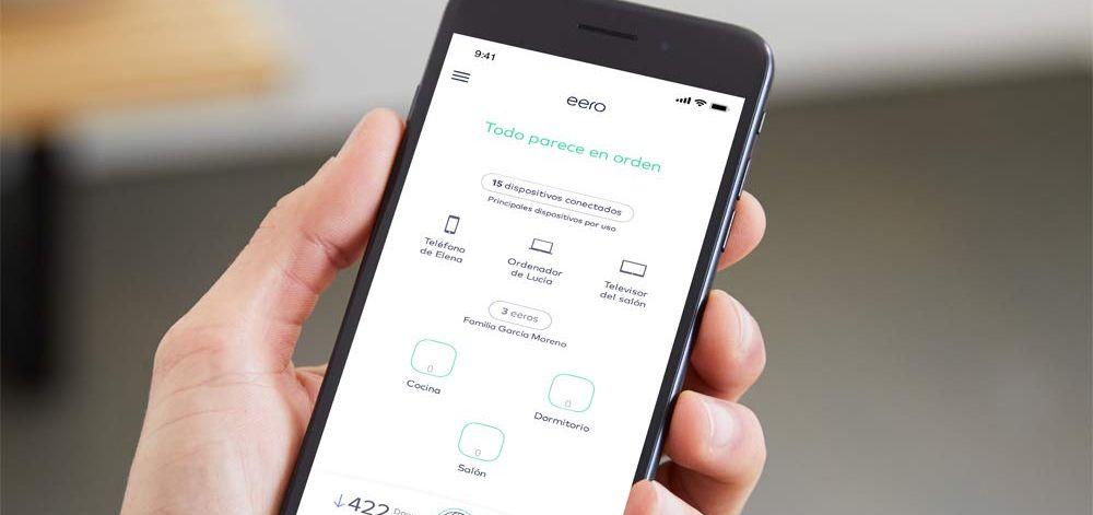 Мобильное приложение Amazon Eero