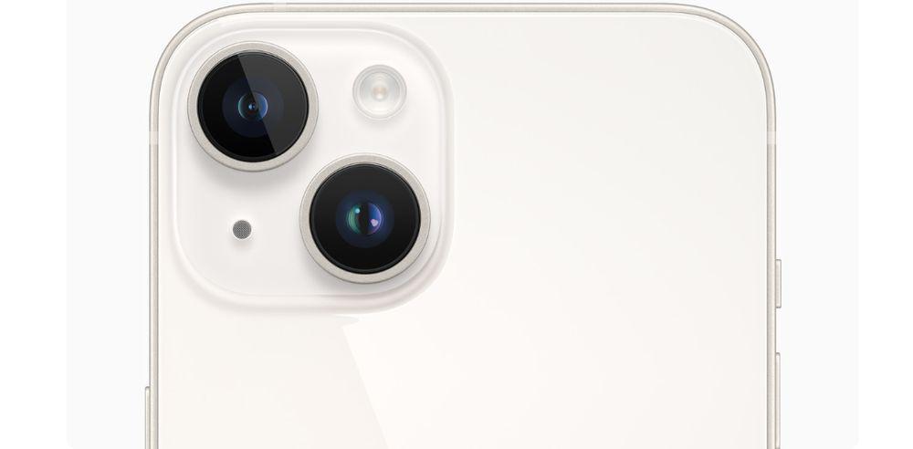 Sensores de cámara del iPhone 14