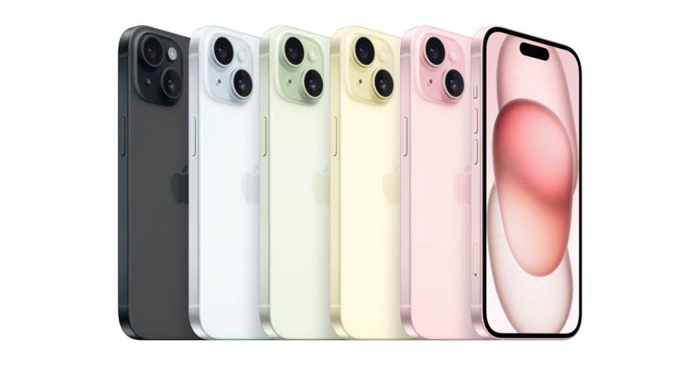 Colores iPhone 15