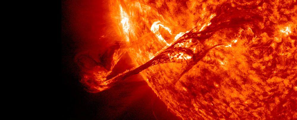 El Sol sufre una erupción solar