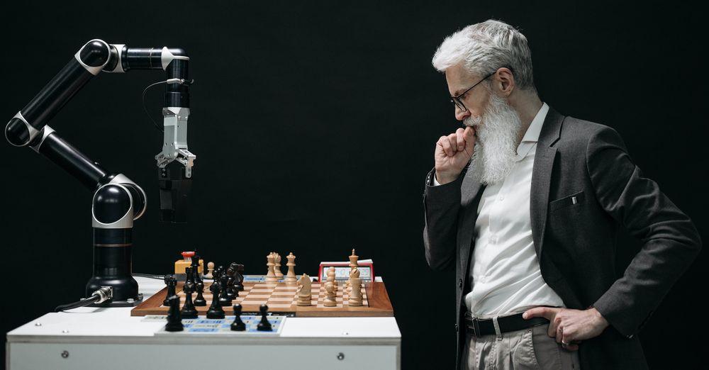 Partida de ajedrez con un robot