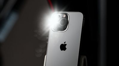 Uso de la linterna del iPhone