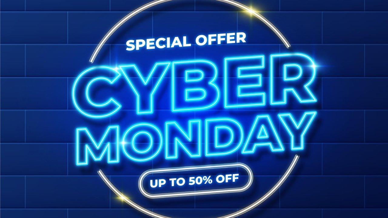 Cyber Monday cartel de ofertas