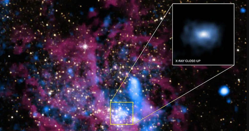El agujero negro Sagittarius A* según la NASA