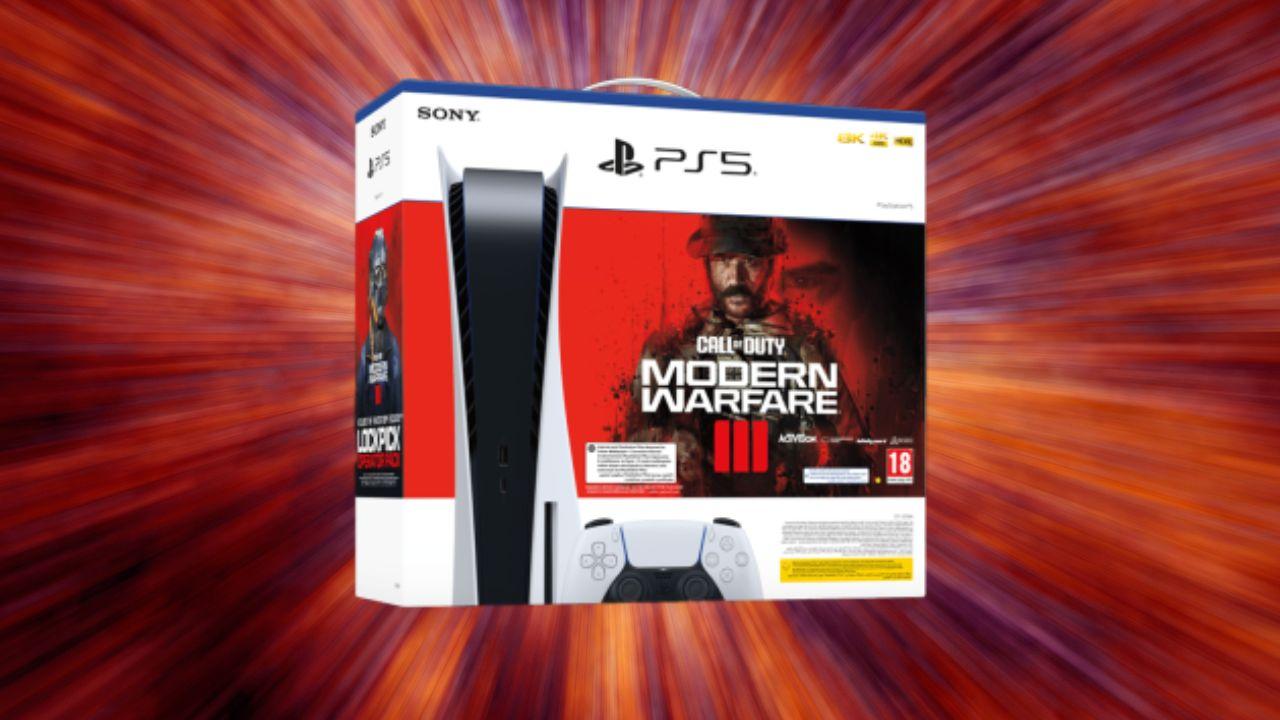 Consola PS5 con Call of Duty: Modern Warfare 3