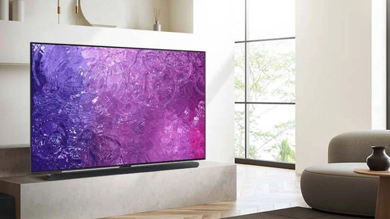 Smart TV modelo Samsung TQ65QN90CATXXC
