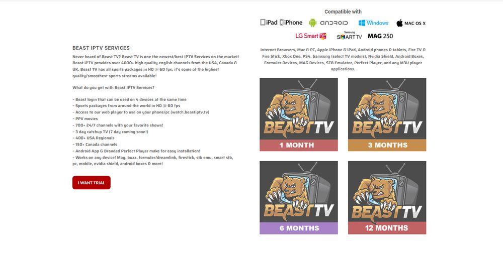 Sucesor falso de Beast TV