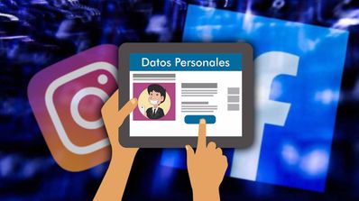 datos personales Facebook e Instagram
