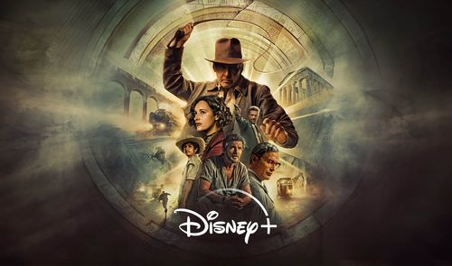 cartel de Indiana Jones en Disney+