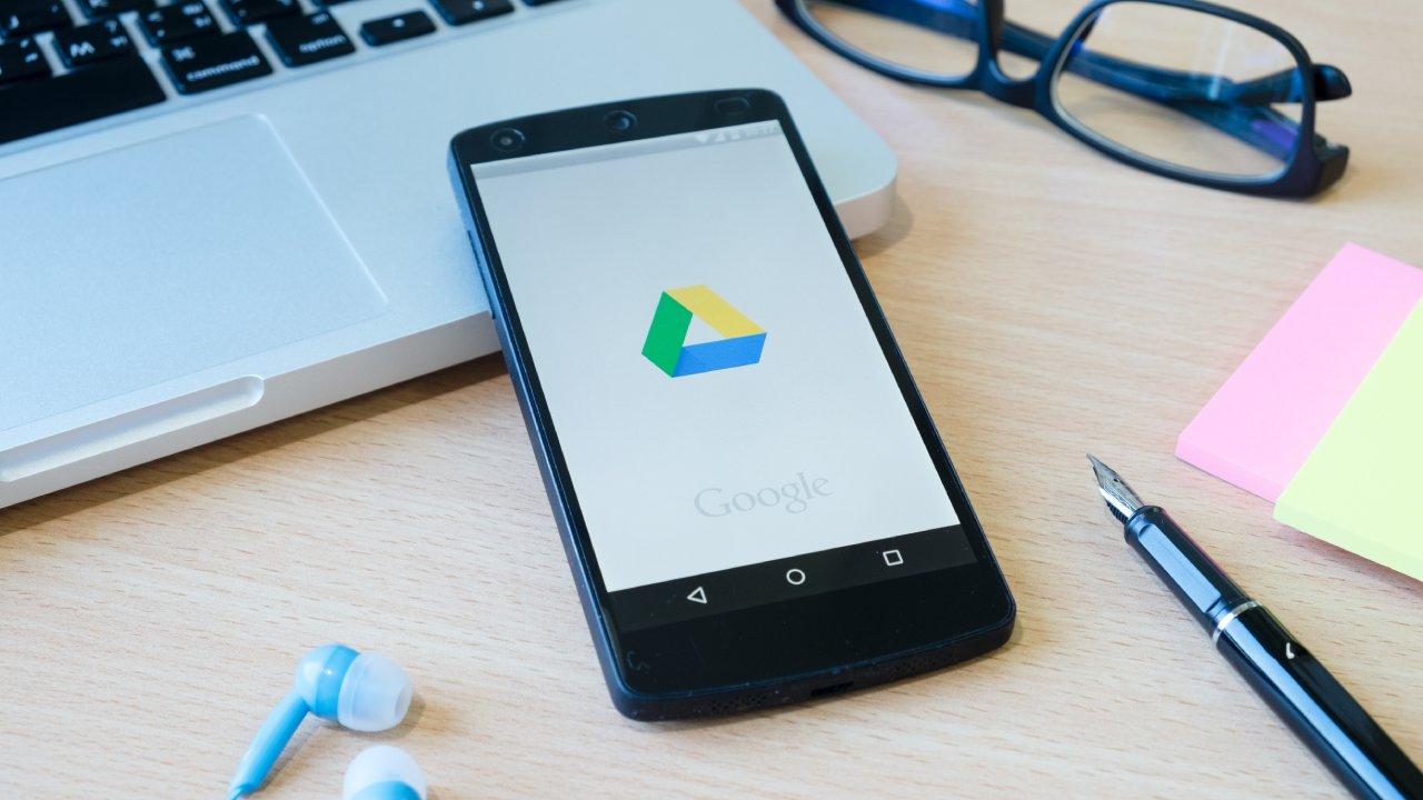 Google Drive logo app móvil Android