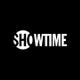 Showtime logo con fondo negro