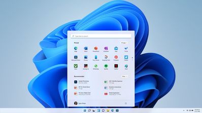 Windows 11 página de inicio